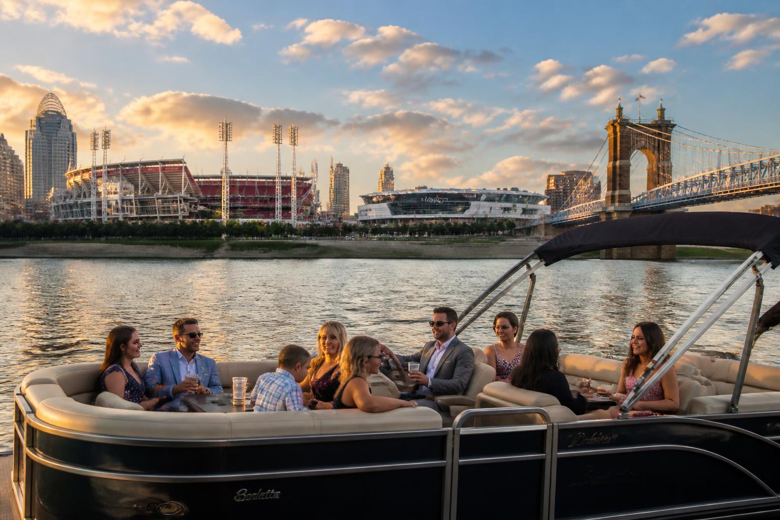 Cincinnati, OH on the water